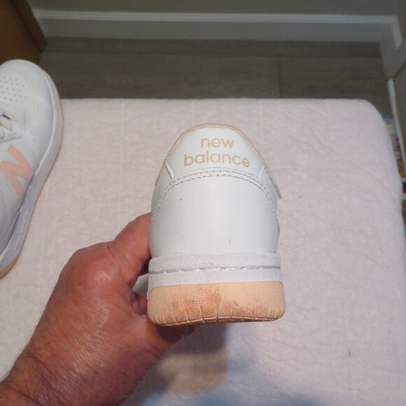 Women's New Balance Pink/White Walking Shoes - Picture 3 of 6